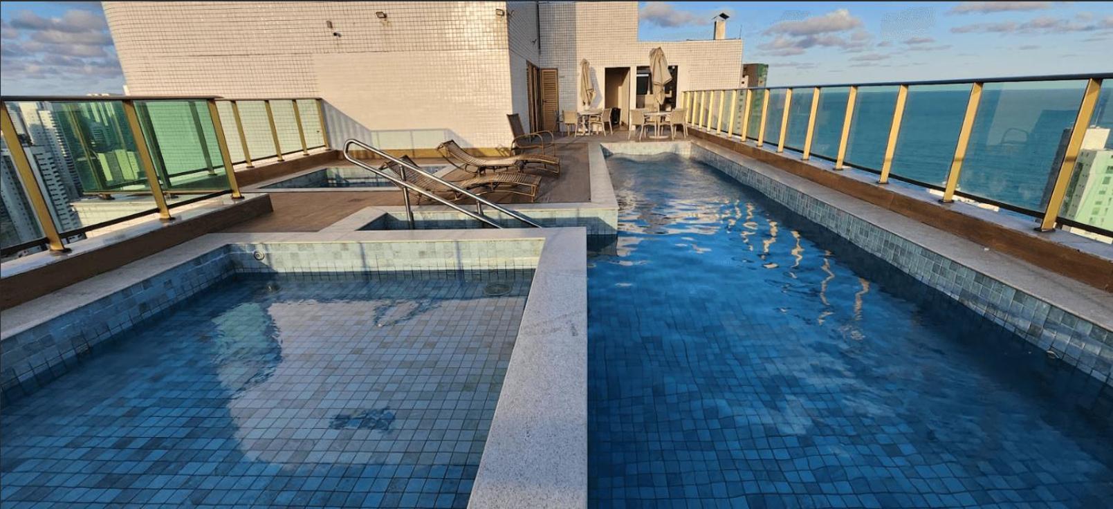 Flat 2 Quartos A 100M Da Praia De Boa Viagem Recife Exterior photo